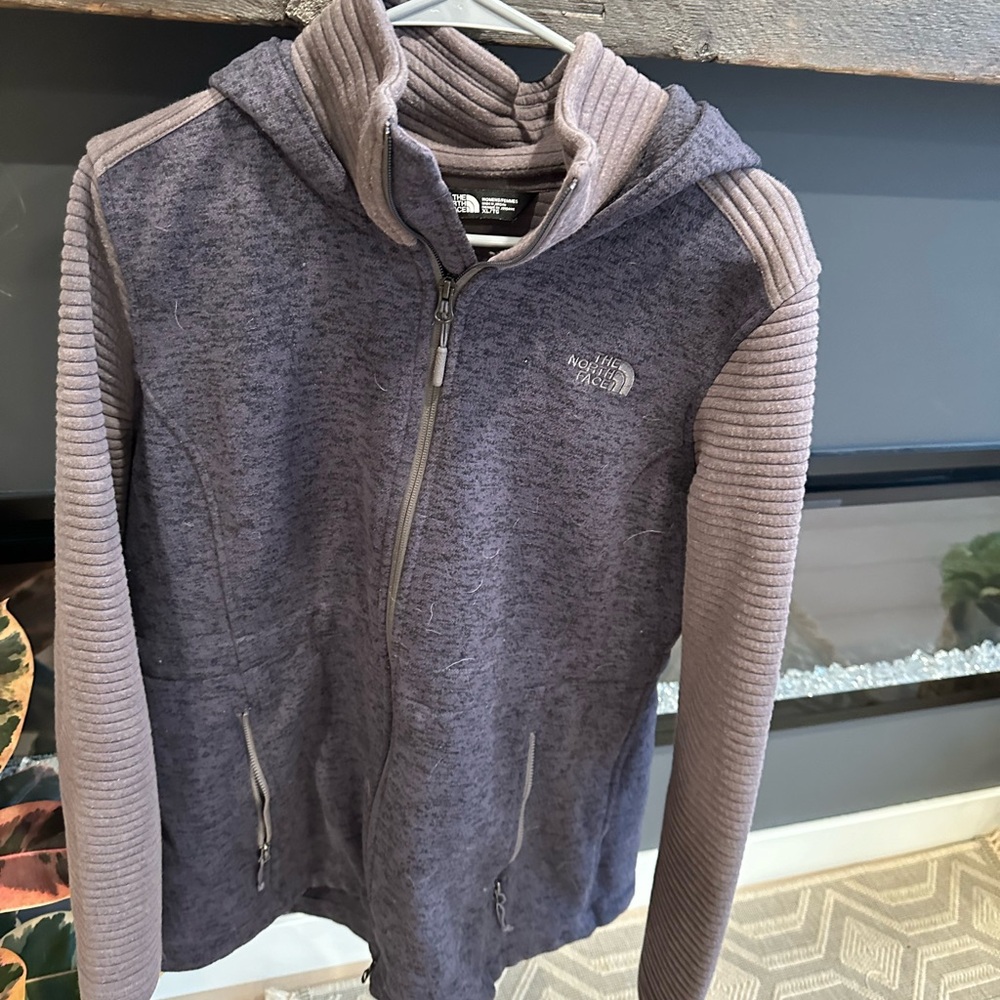 The North Face Purple Hooded Jacket